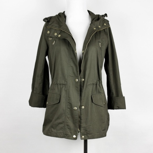 Love Tree Green Utility Jacket | Poshmark